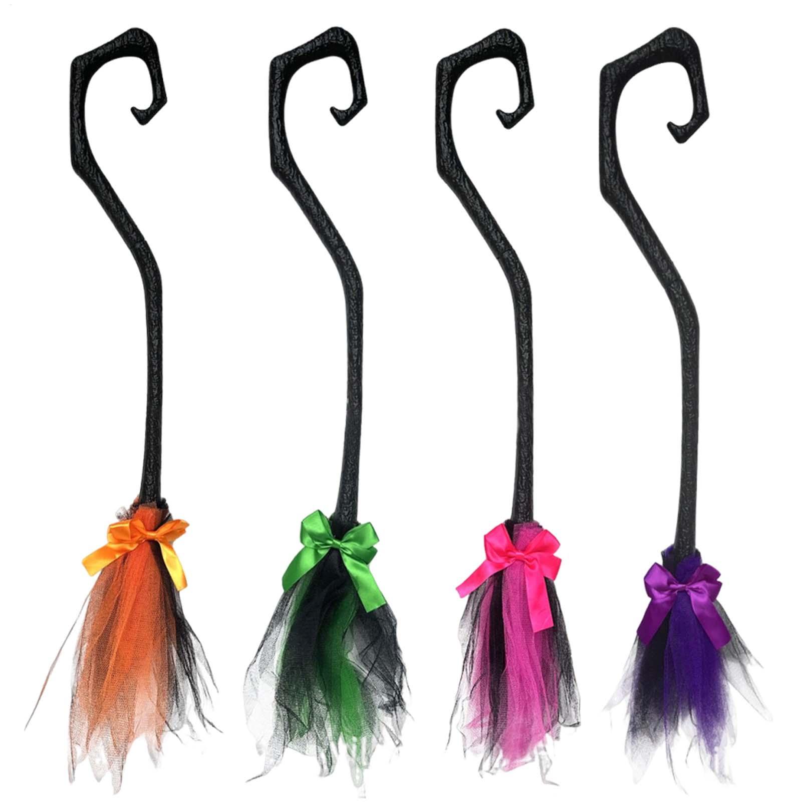 Kids Outdoor Broom - مكنسة ساحرة مخيفة، دعامة لزي التصوير