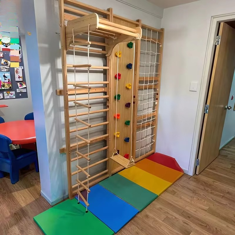 Kids Outdoor Climbing Frame - إطار التسلق للأطفال والكبار في صالة