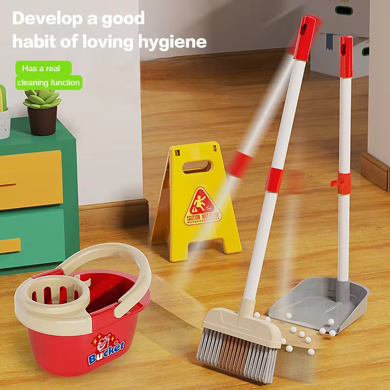 ألعاب تمثيلية للأطفال، أدوات ت - مراجعة Kids Outdoor Broom وسعره
