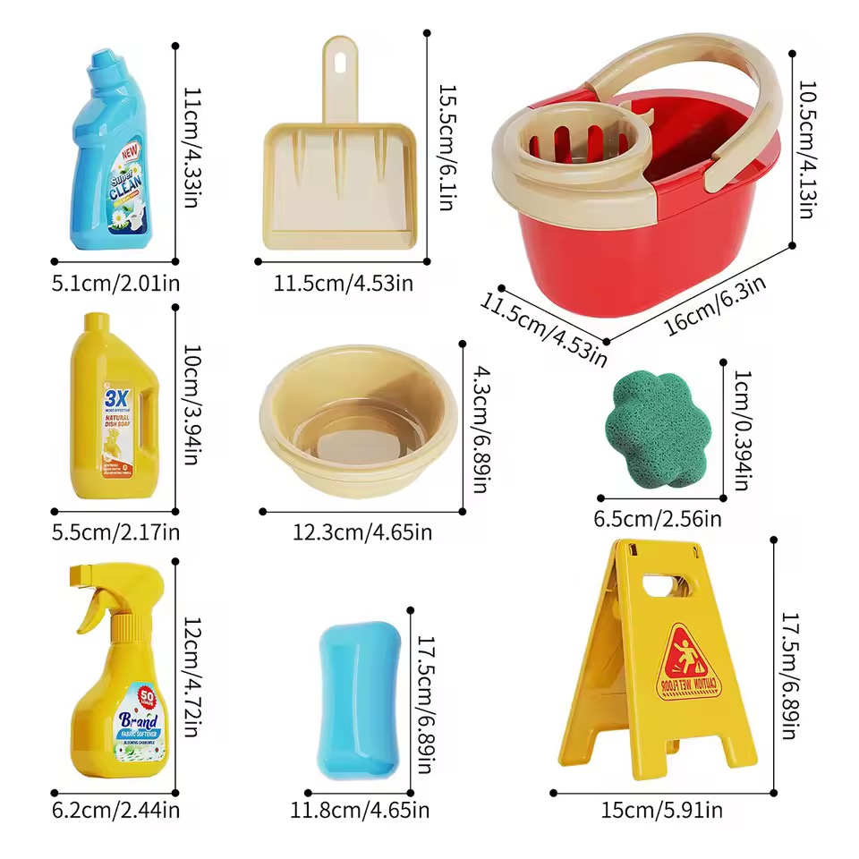 ألعاب تمثيلية للأطفال، أدوات ت - مراجعة Kids Outdoor Broom وسعره