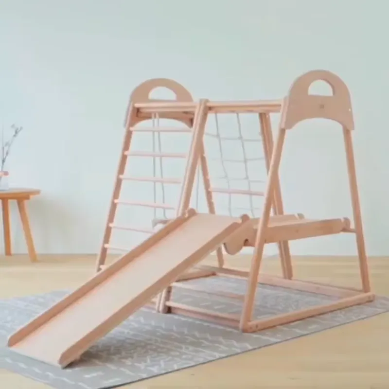 مجموعة تسلق خشبية للأطفال من م - مراجعة Kids Outdoor Furniture Set وسعره