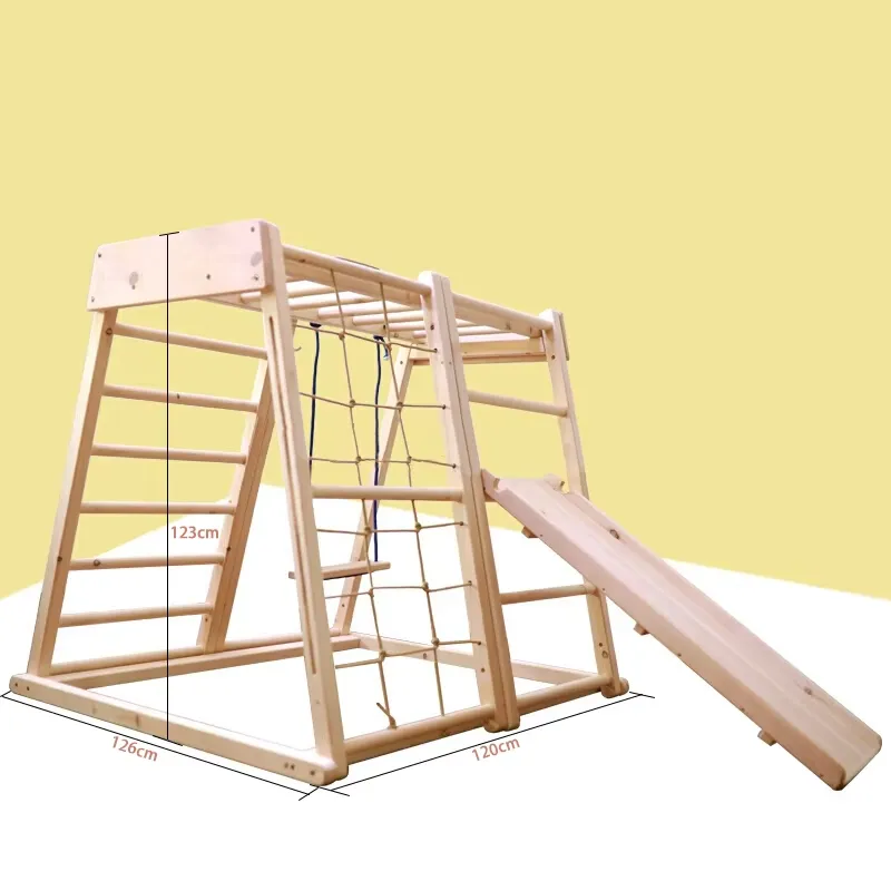 مجموعة تسلق خشبية للأطفال من م - مراجعة Kids Outdoor Furniture Set وسعره